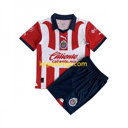 Billiga Fotbollströjor CD Guadalajara Barn Hemma tröja 2023/24 Kortärmad